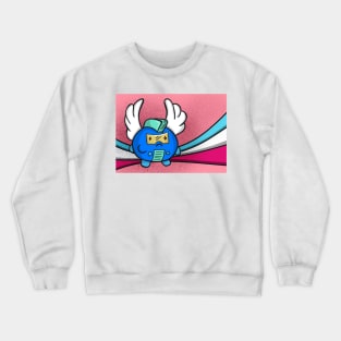 Fluffy Blueberry Crewneck Sweatshirt